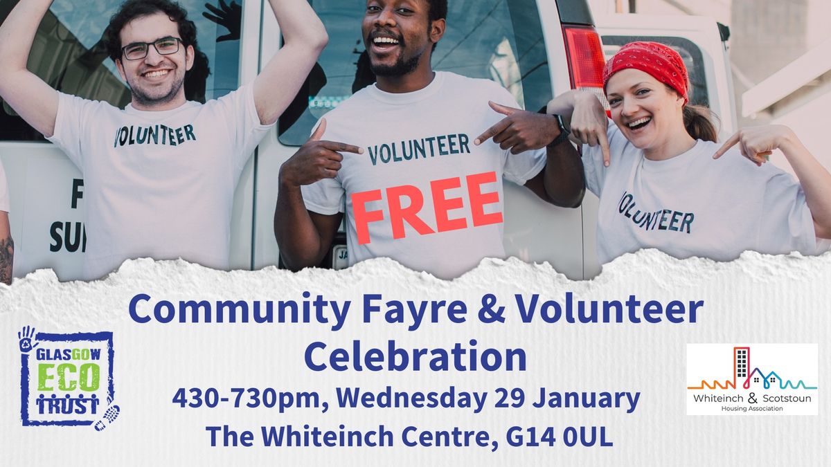 Community Fayre and Volunteer Celebration