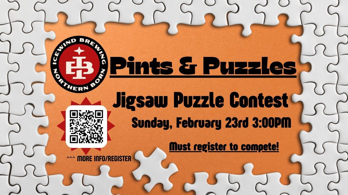 Pints & Puzzles - Jigsaw Puzzle Contest!