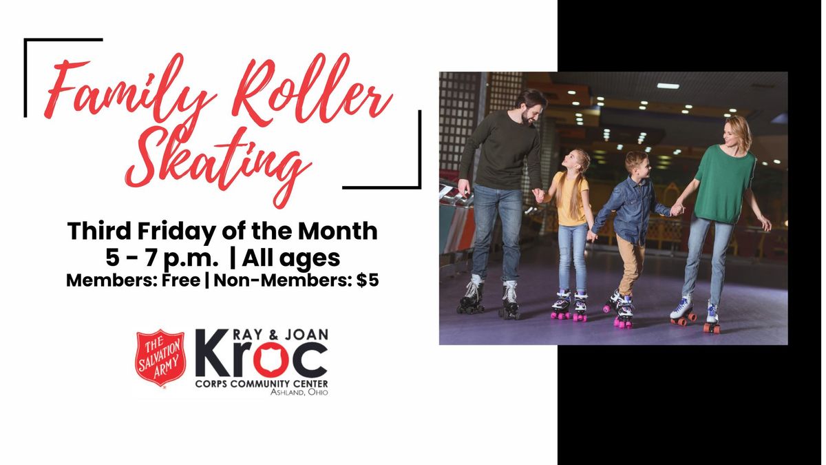 Family Roller Skating at the Kroc