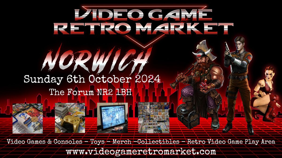 Video Game Retro Market Norwich