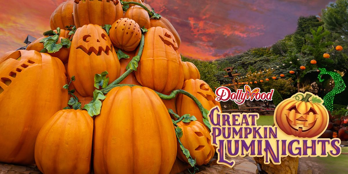 \ud83c\udf83 Great Pumpkin LumiNights at Dollywood \ud83c\udf83 Getaway Pigeon Forge, TN $149 Per Couple