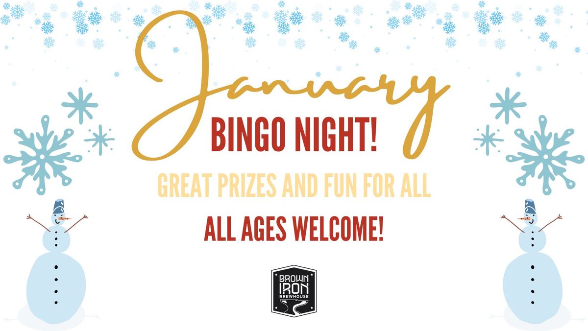 January Bingo Night