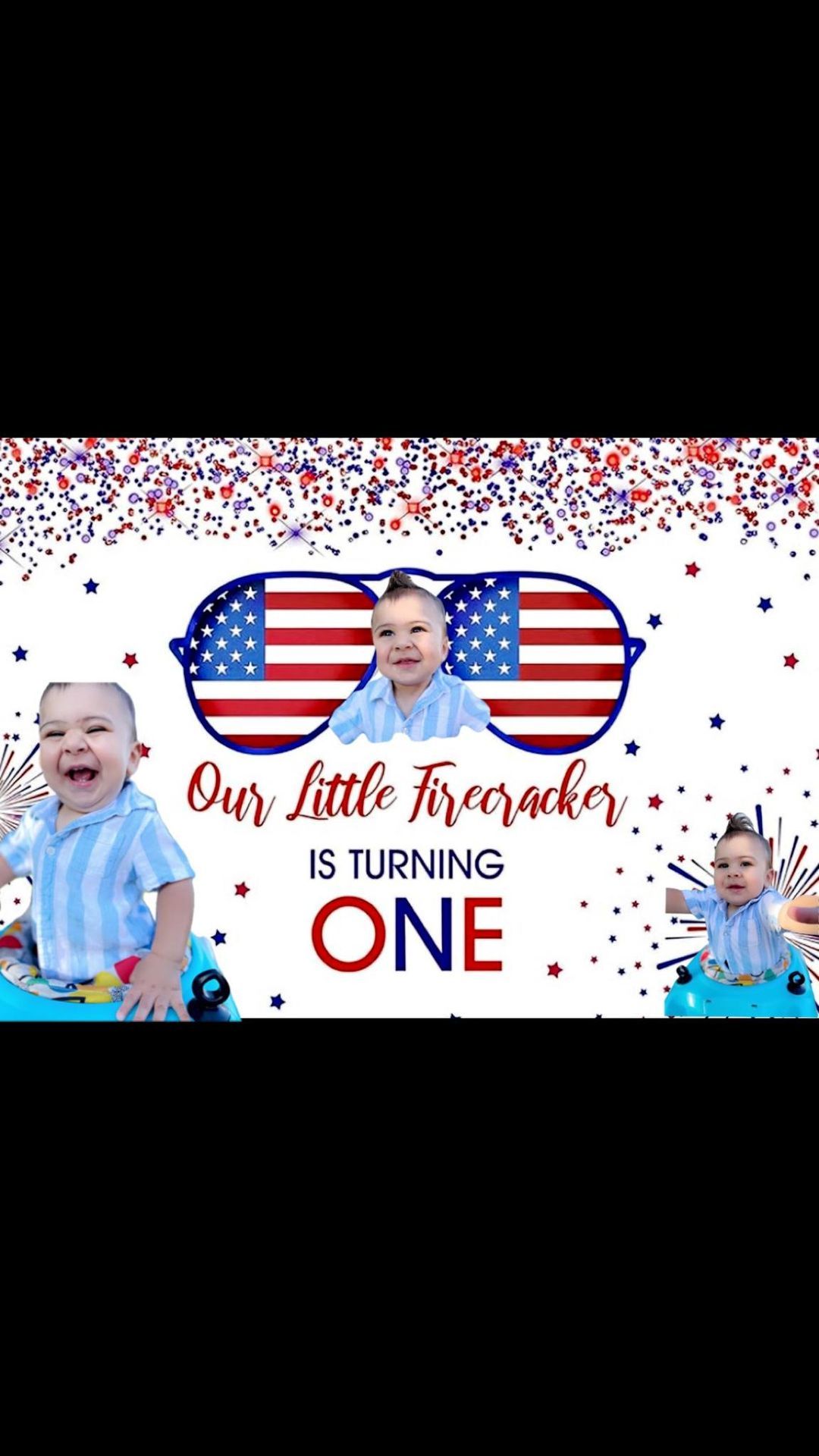 Stars, Stripes & lots of Fun! Our little Firecracker is turning ONE! 