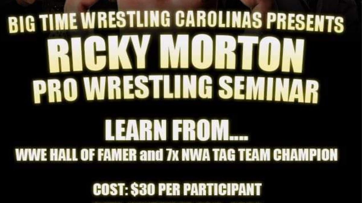 Ricky Morton Pro Wrestling Seminar