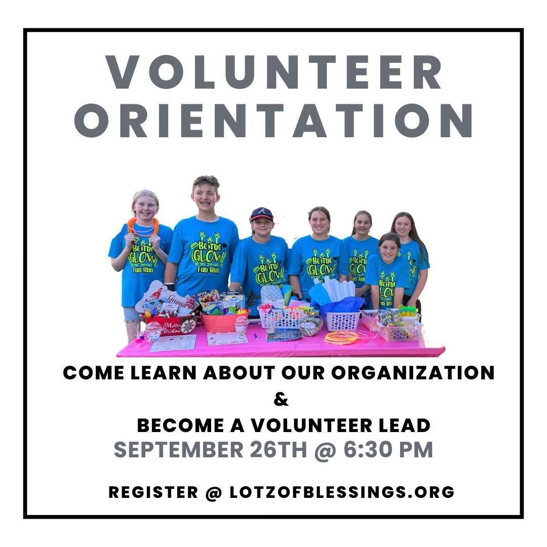 Volunteer Orientation