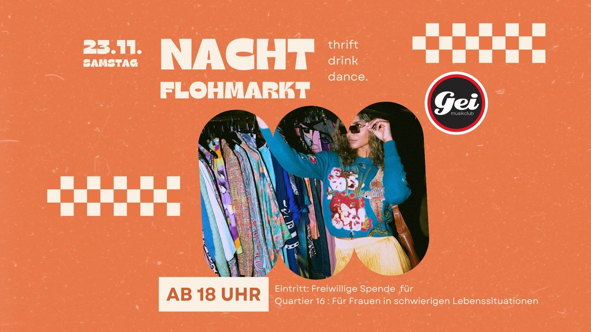 GEI Nachtflohmarkt f\u00fcr den guten Zweck