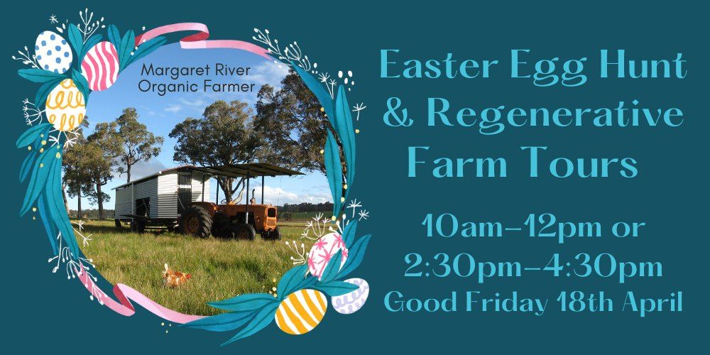 Easter egg hunts on a REAL egg farm!