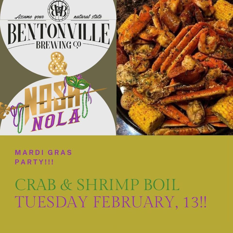 Mardi Gras Crab & Shrimp Boil