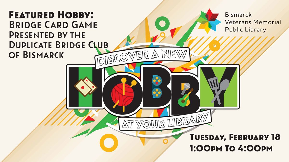 Discover a New Hobby at Your Library: Bridge