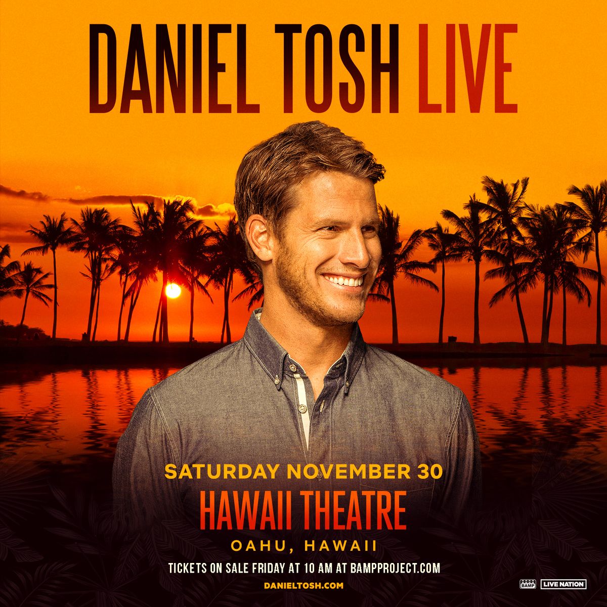 DANIEL TOSH LIVE