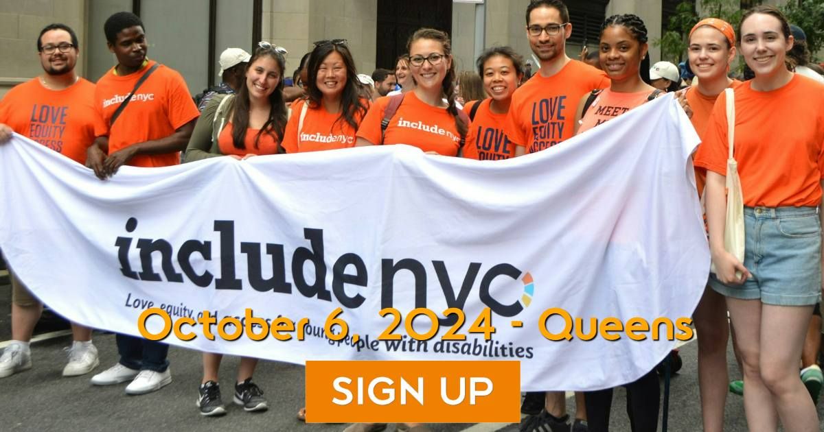 INCLUDEnyc 5K Run, Walk or Roll for Love, Equity and Access