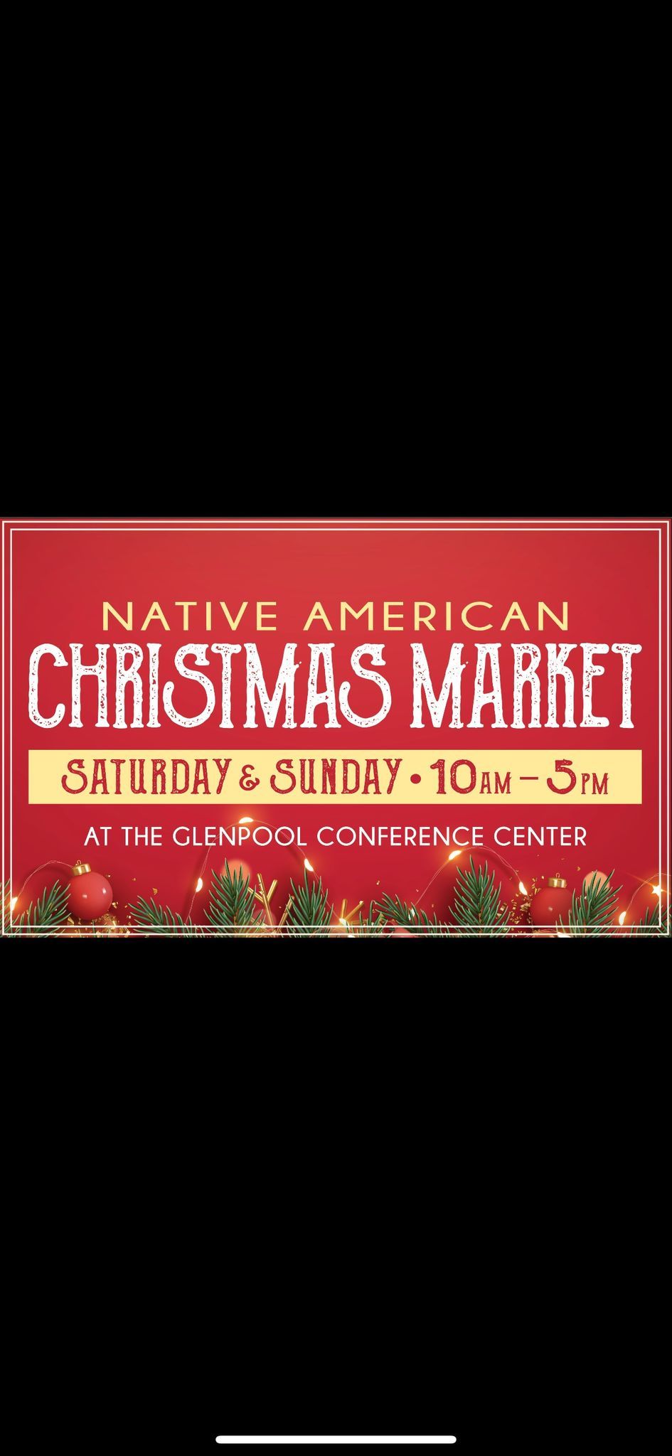 Native American Christmas Market 2024