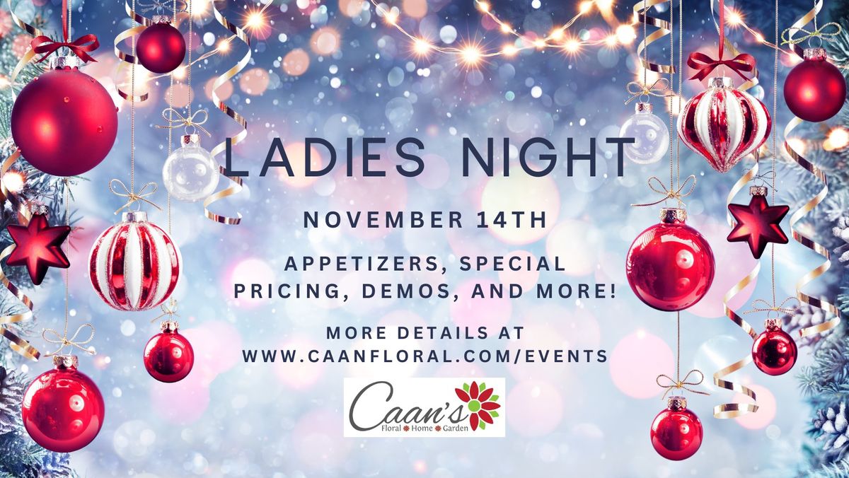 Ladies Night at Caan Floral