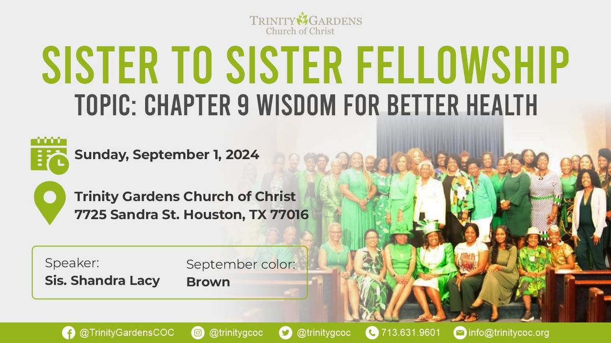 Sister to Sister Fellowship