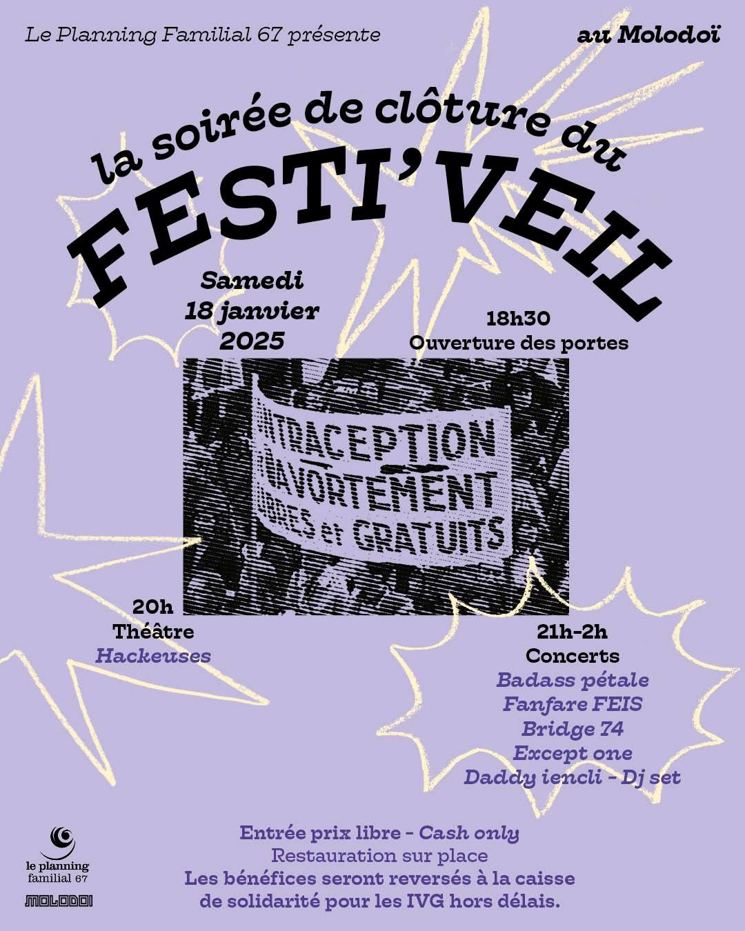 Soir\u00e9e de cl\u00f4ture du Festi'Veil