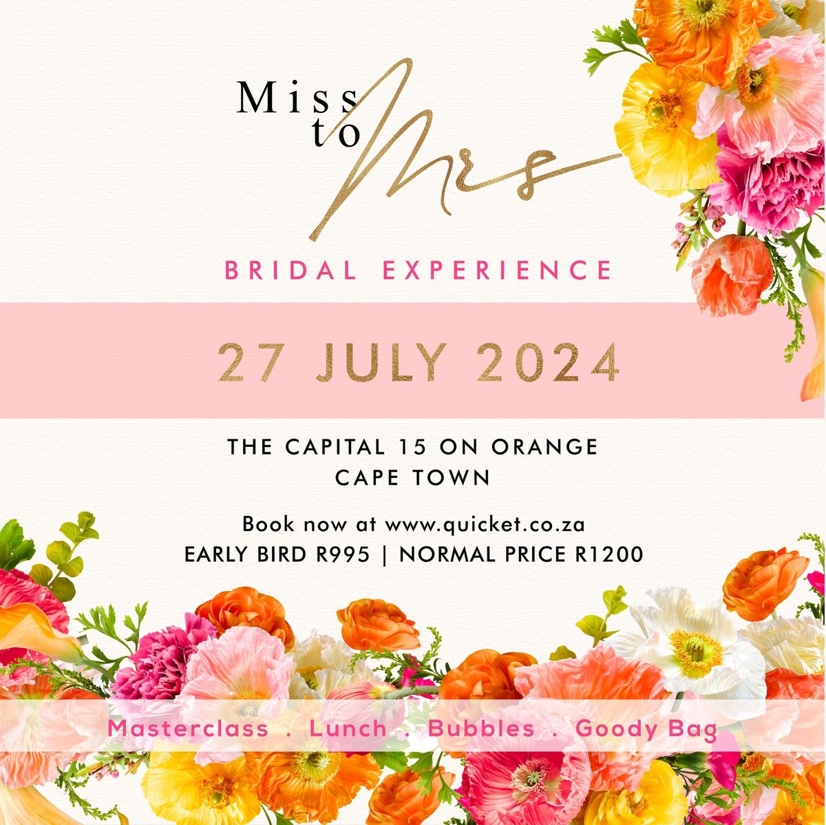 Miss to Mrs Bridal Experience Cape Town