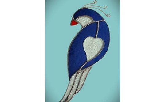 Stained Glass Project: Love Bird