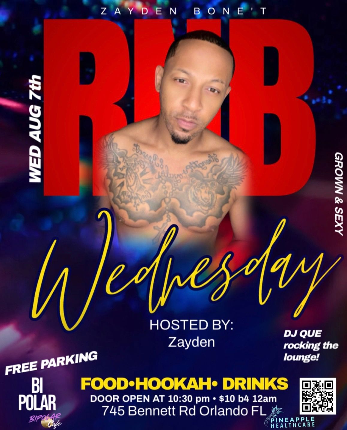 Orlando LGBT R&B nite 1st Wednesday 