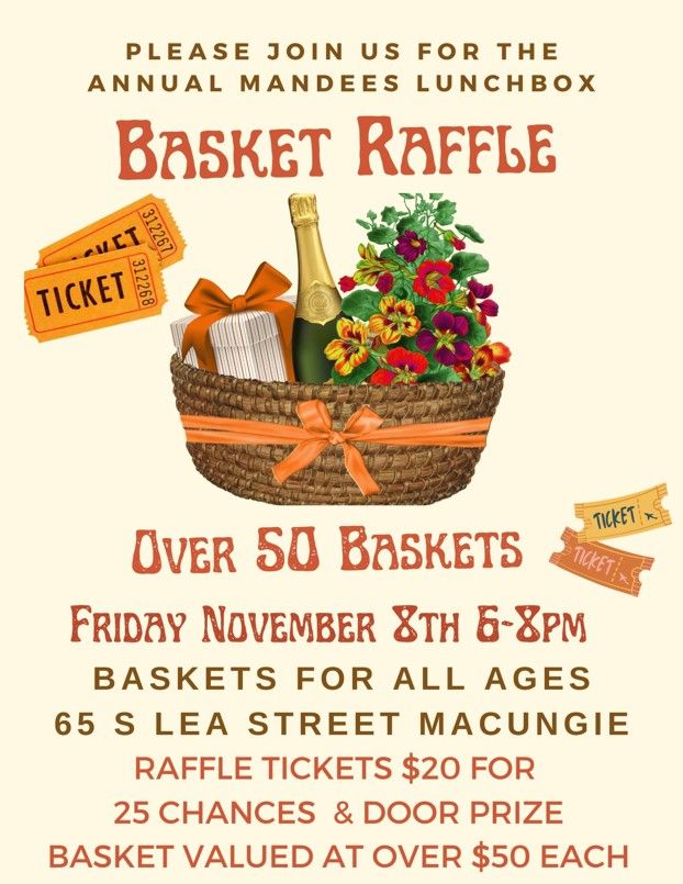 Mandees Lunchbox Basket Raffle