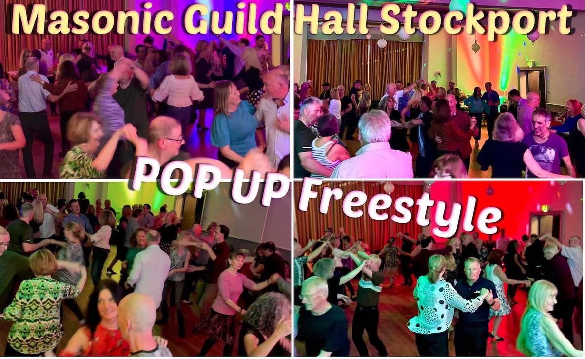 Pop Up - Stockport Friday Freestyle - Guild Hall - 2 Rooms 8pm till 12am