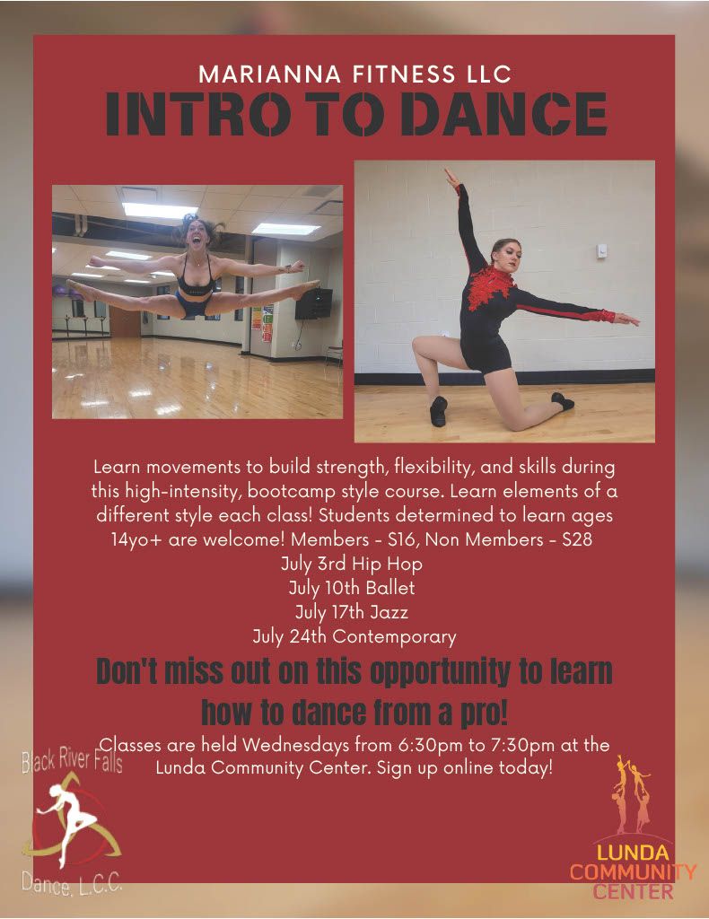INTRO TO DANCE - 4 week series