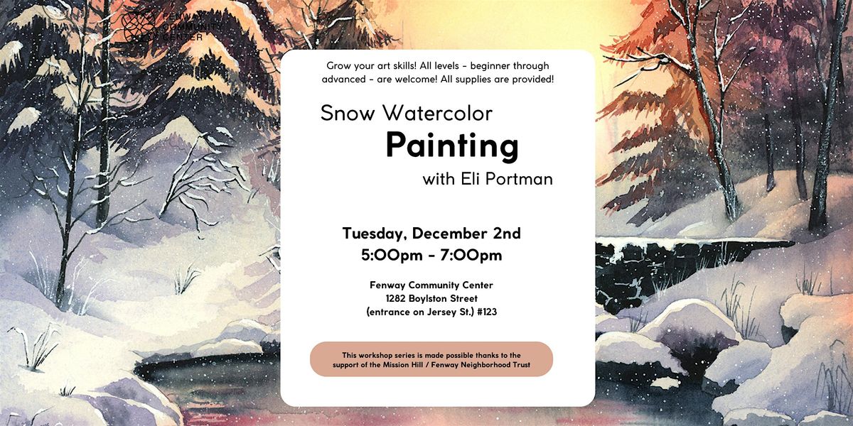Snow Watercolor w\/ Eli Portman