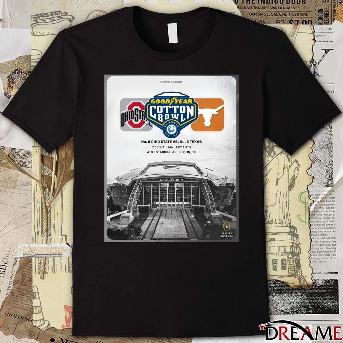 Cotton Bowl - Texas Longhorns vs Ohio State Buckeyes at AT&T Stadium