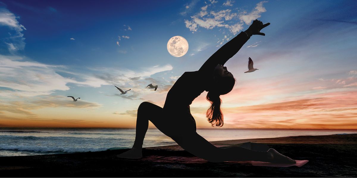 Full Moon Yoga on the Beach 