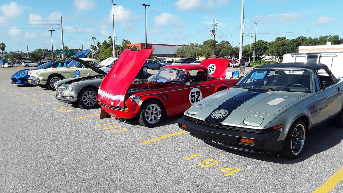 Cars & Coffee at Jax Wax then Drive to Cricketers for Lunch