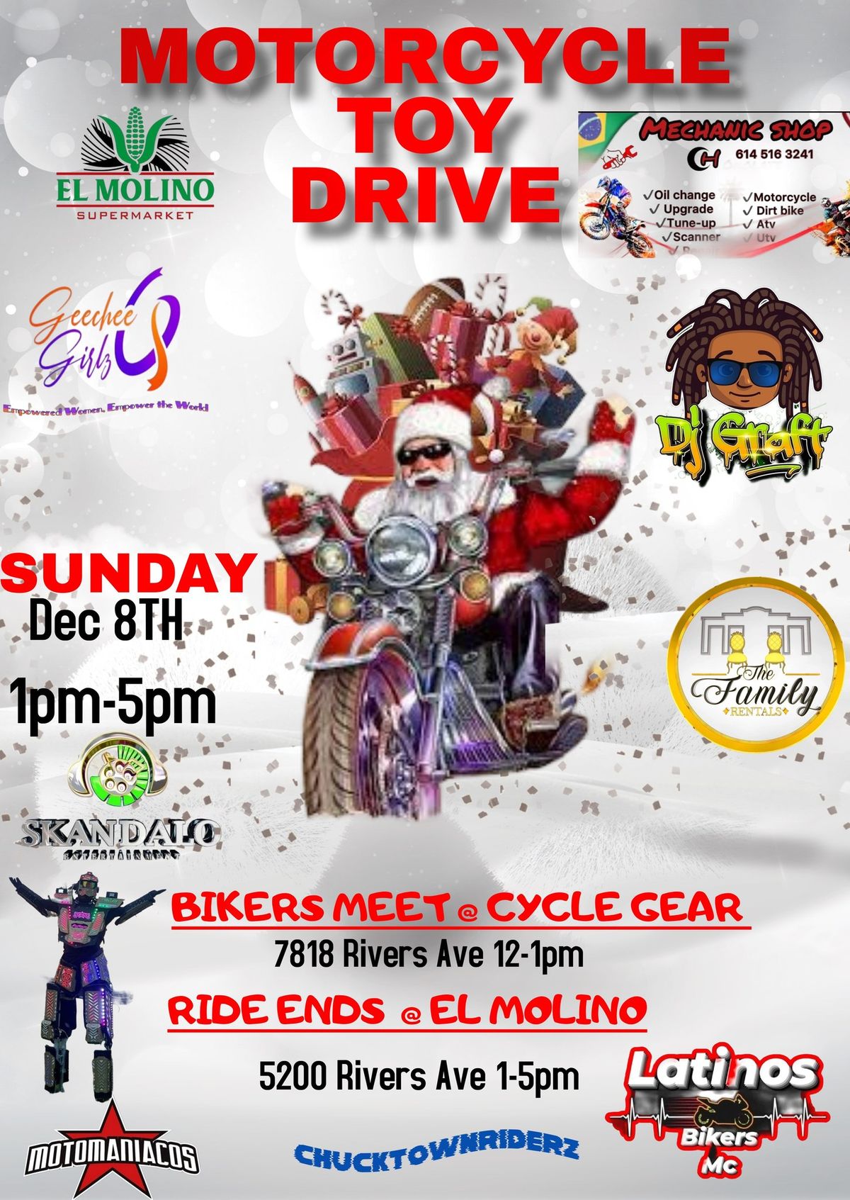 Motorcycle Toy Drive 