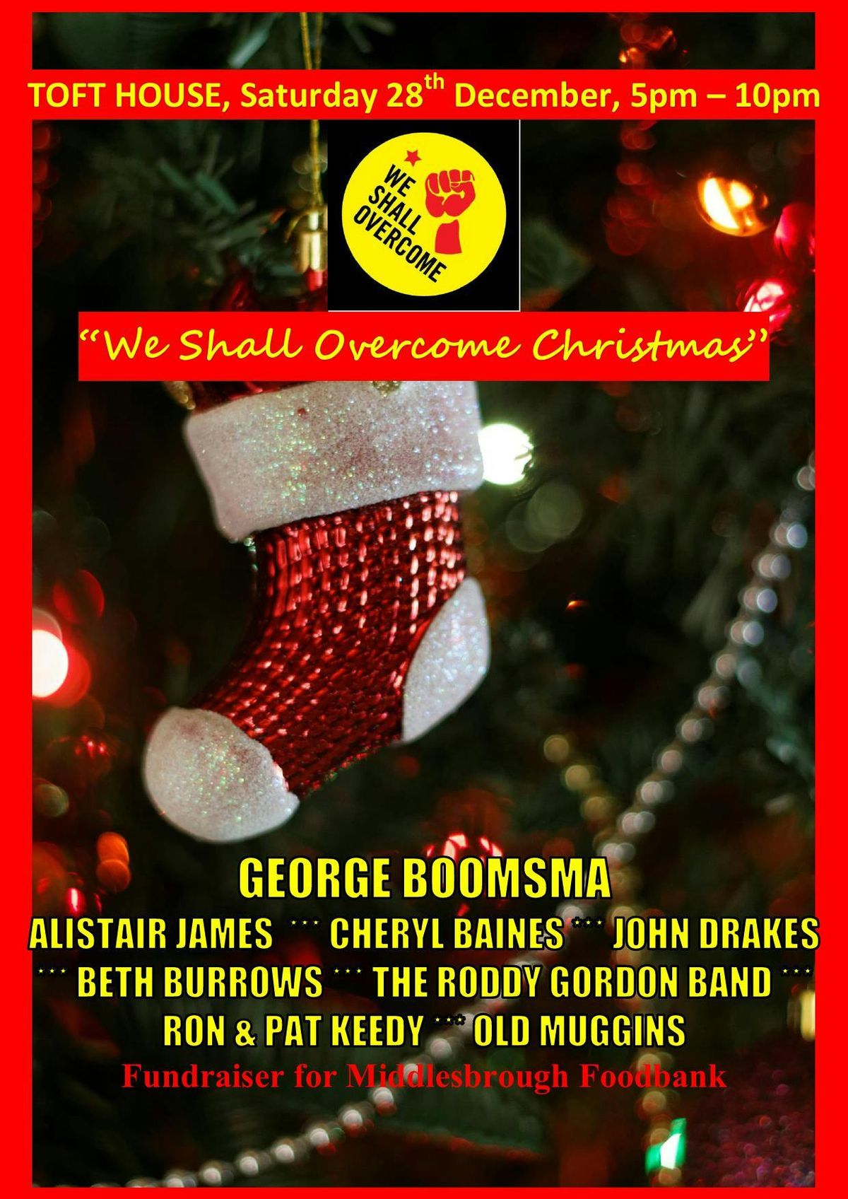 WE SHALL OVERCOME XMAS feat. GEORGE BOOMSMA and more