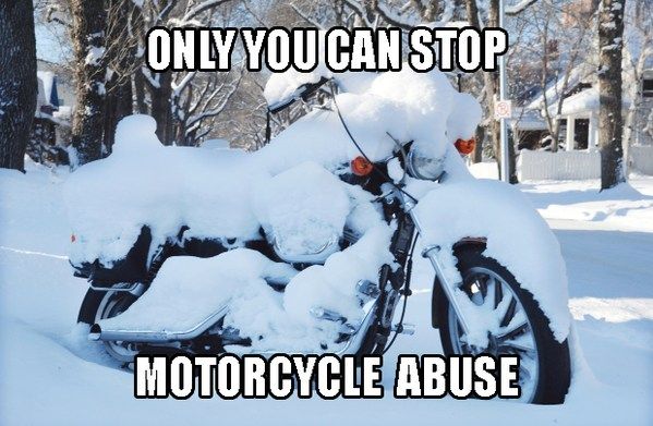 MOTORCYCLE WINTERIZING 101