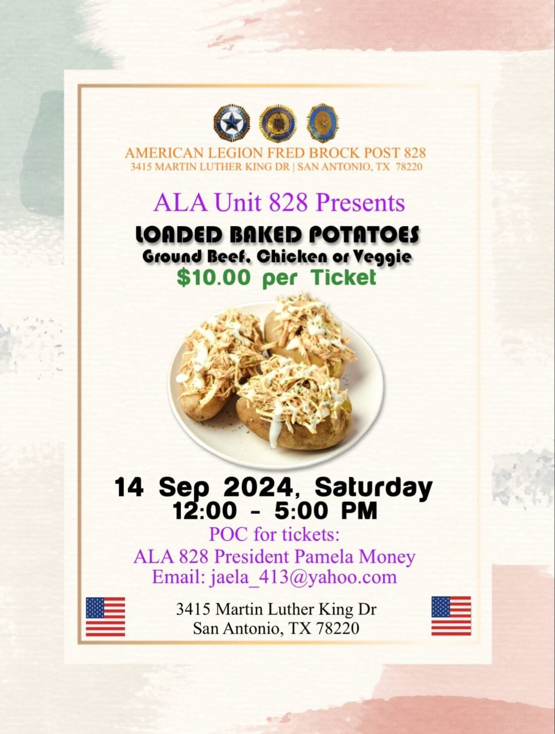 Baked Potato Sale