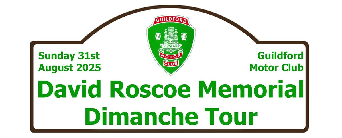 The David Roscoe Memorial Dimanche Tour