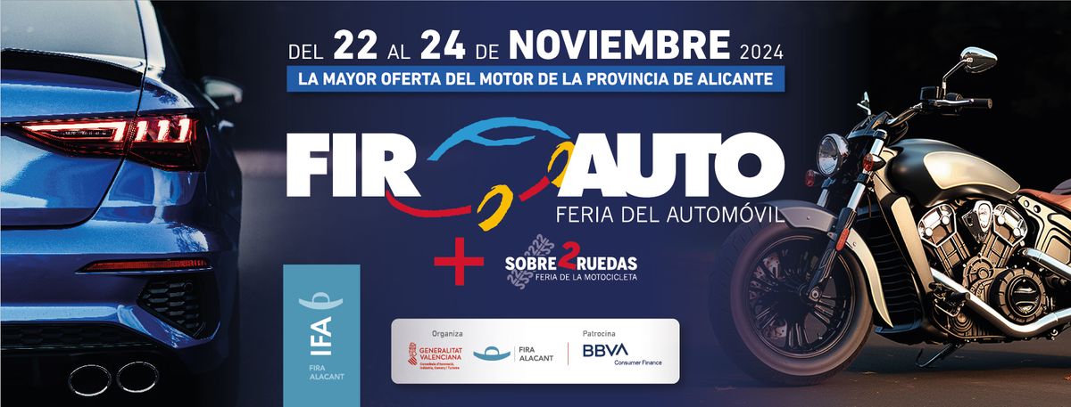 Firauto y Sobre 2 Ruedas. Feria del Autom\u00f3vil Nuevo, de Ocasi\u00f3n y Feria de la Motocicleta