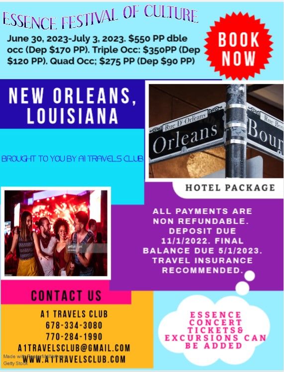 ESSENCE FESTIVAL OF CULTURE 2023