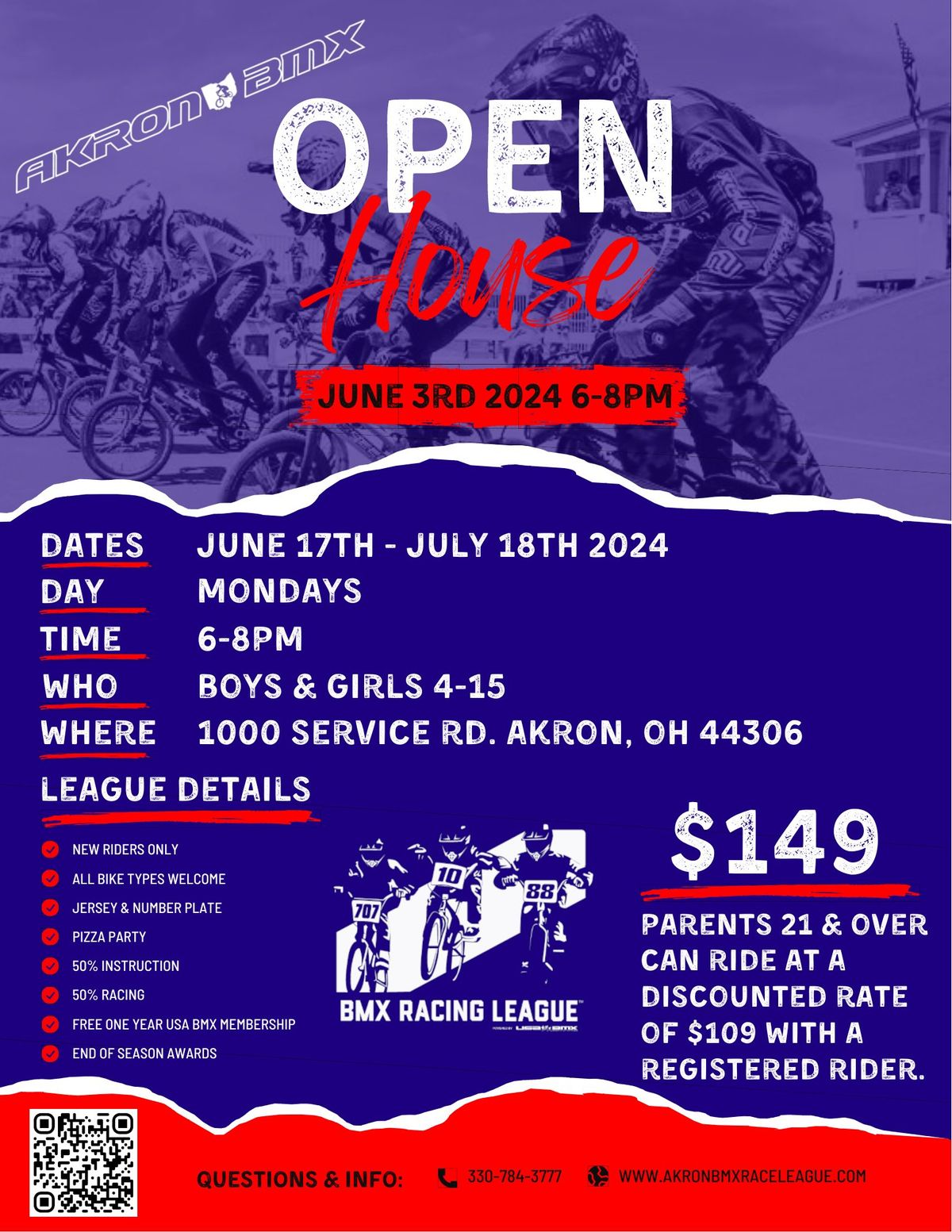 FREE OPEN HOUSE - Akron BMX