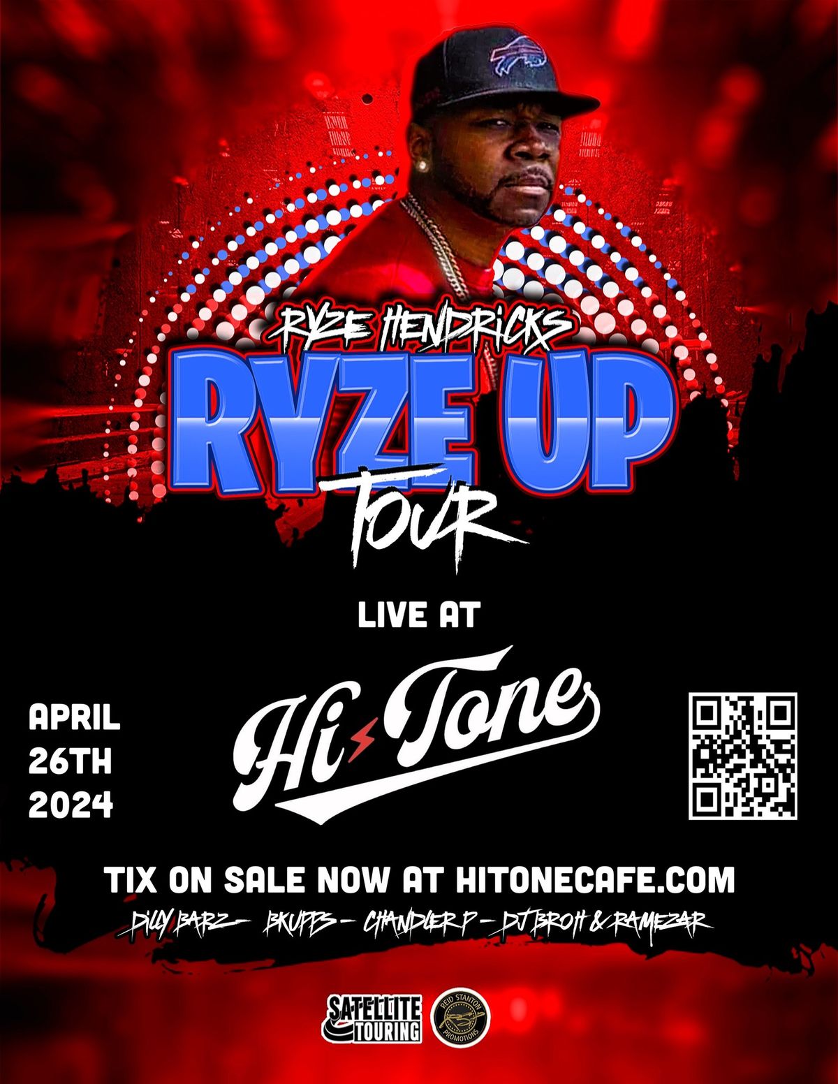 Ryze Hendricks: Ryze Up Tour at Hi Tone [Big Room-Upstairs]