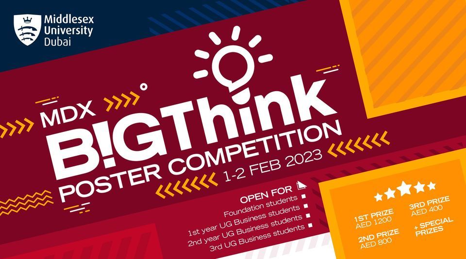 B!G TH!NK - UG Business School Industry Analysis Poster Competition