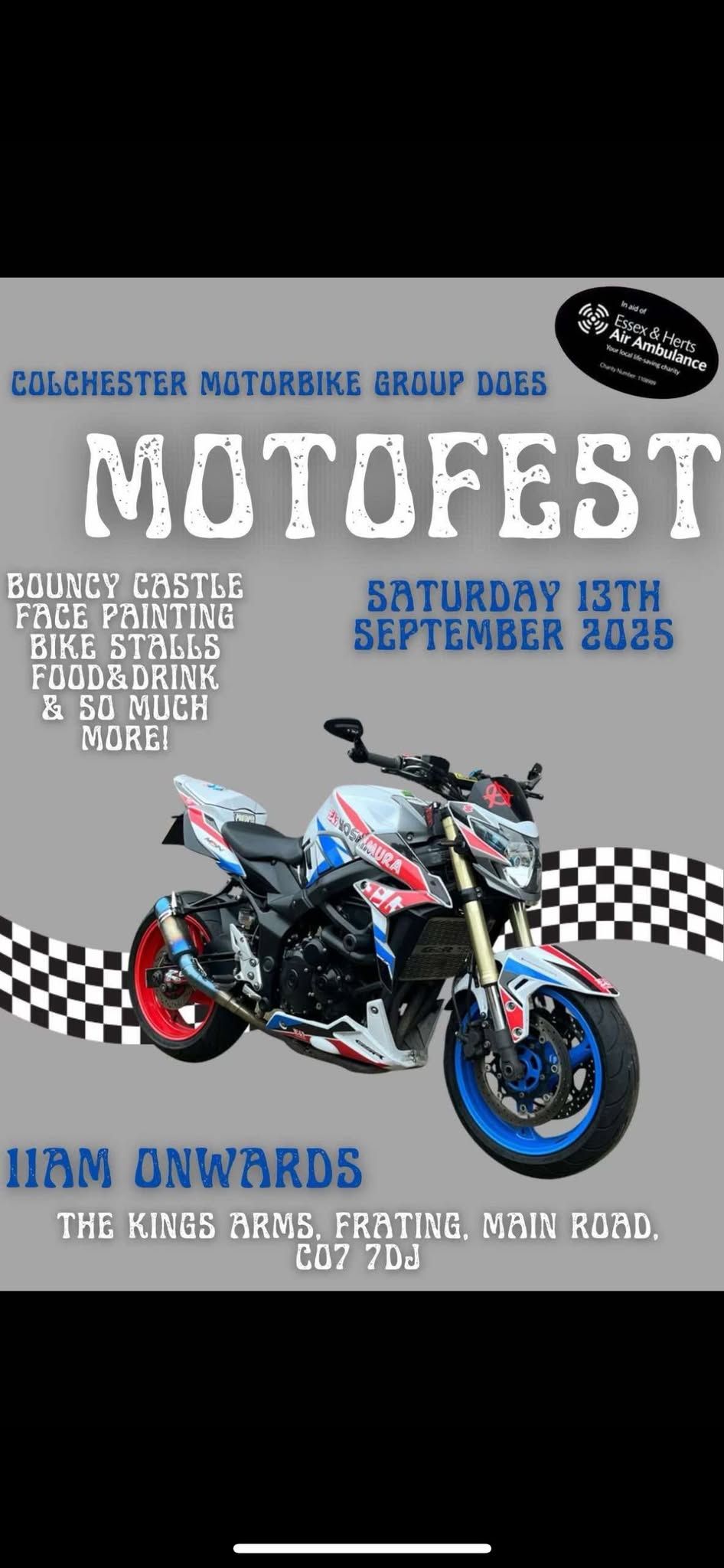 MOTOFEST (raising Funds for Essex and herts air ambulance)