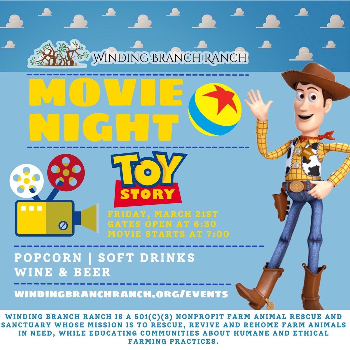 Movie Night @ WBR: Toy Story