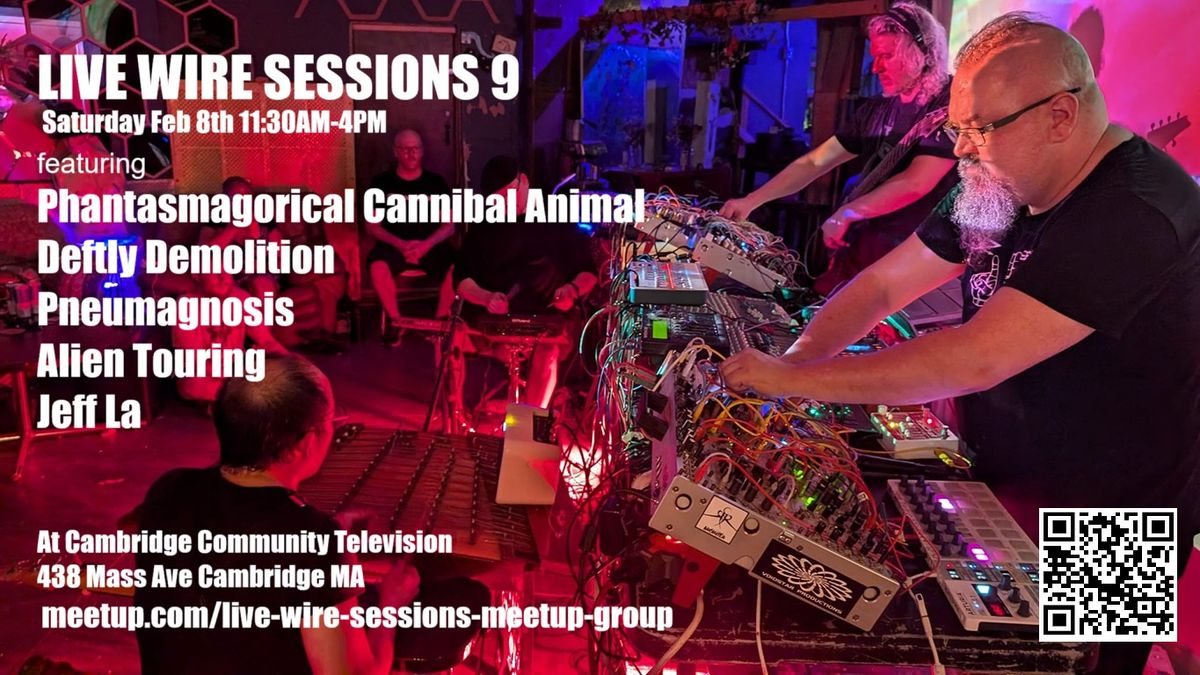 Live Wire Sessions 9: Phantasmagorical Cannibal Animal and more