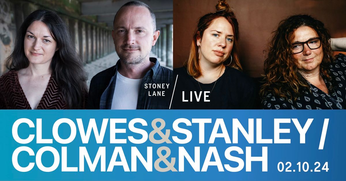 Stoney Lane Live: Trish Clowes & Ross Stanley \/\/ Sara Colman & Rebecca Nash