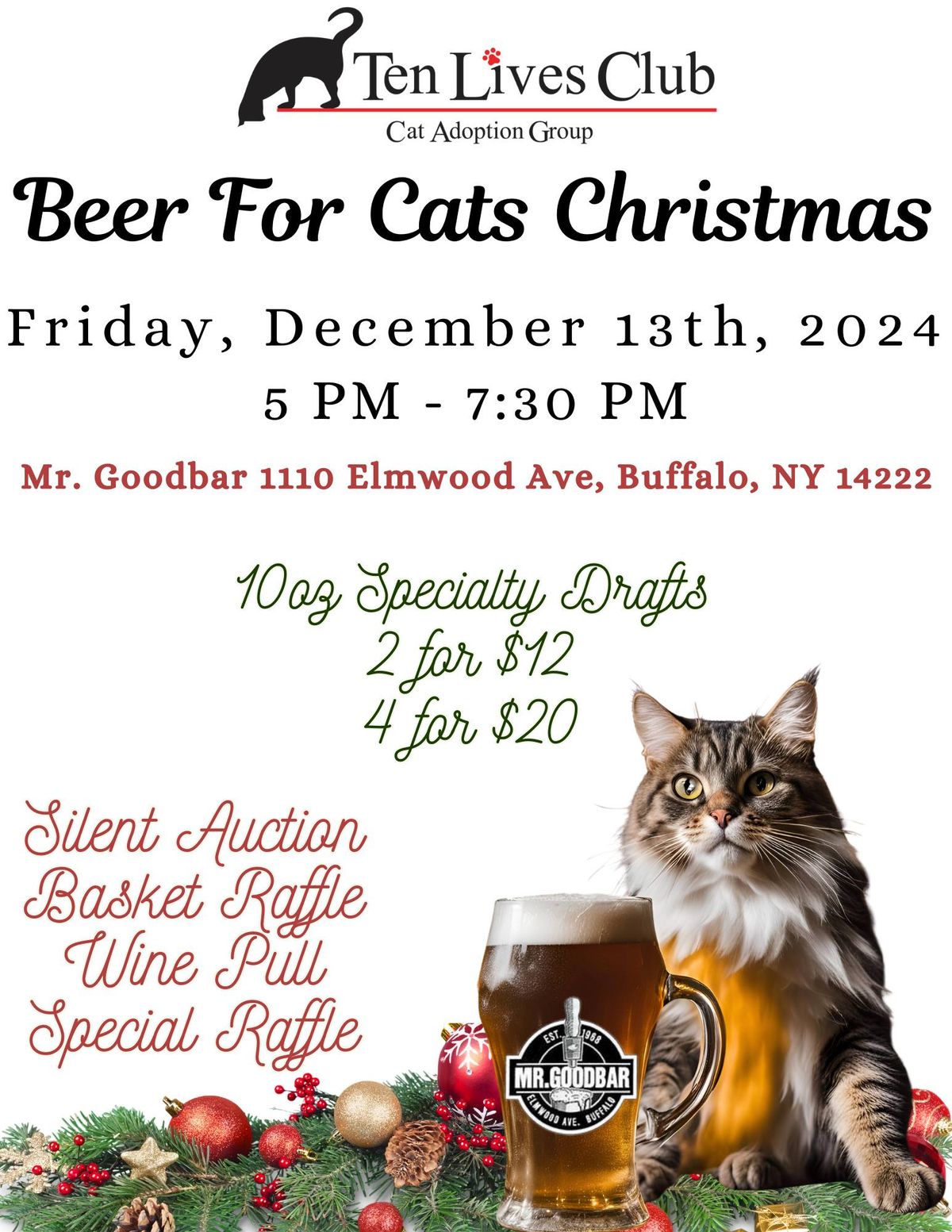 2024 Beer For Cats Christmas