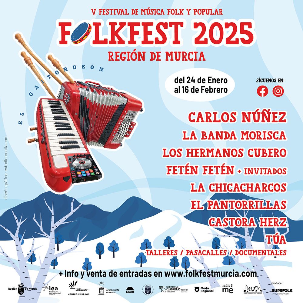 Folkfest Regi\u00f3n de Murcia 2025