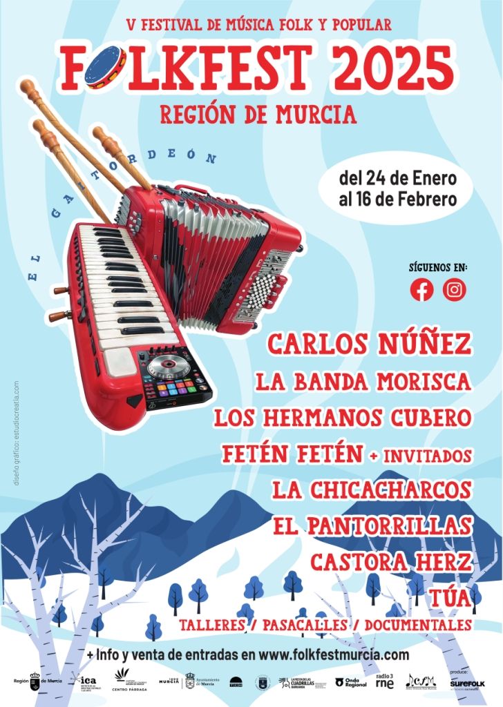 Folkfest Regi\u00f3n de Murcia 2025