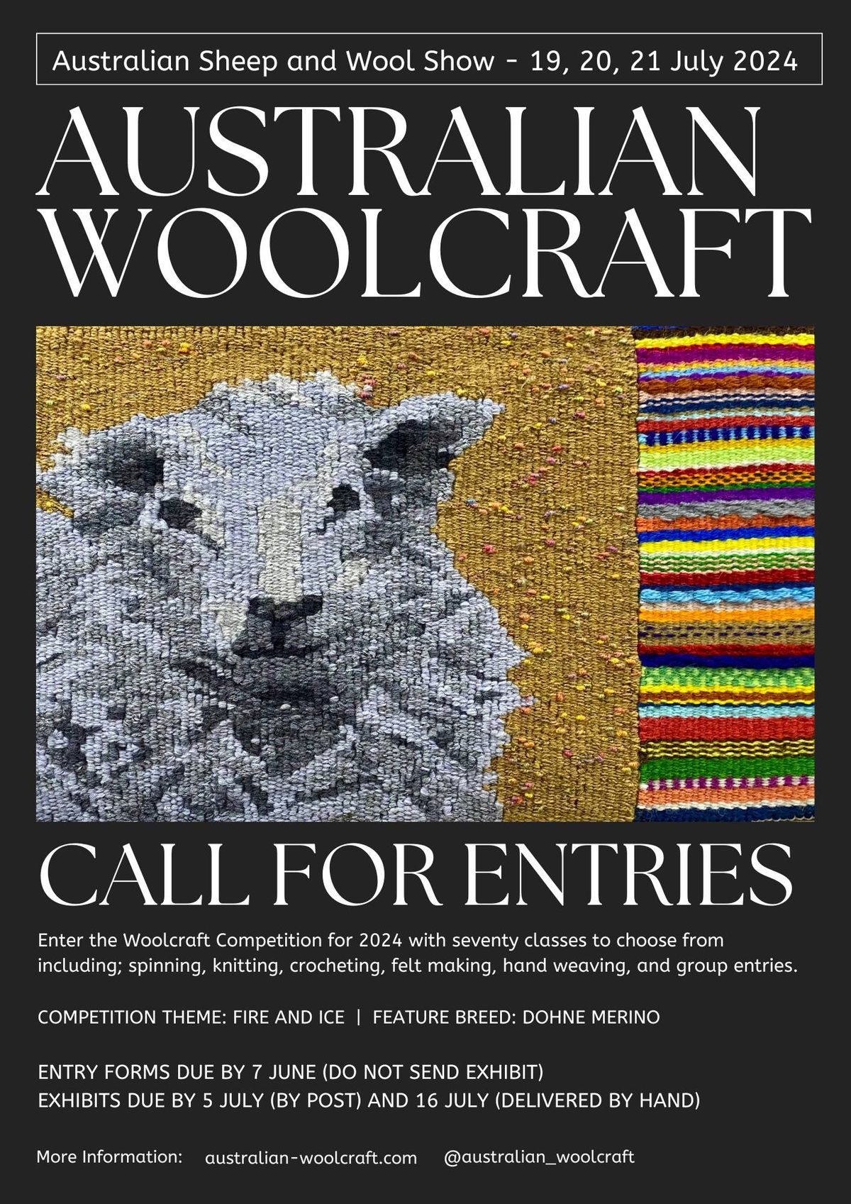 Australian Sheep and Wool Show - Woolcraft Competition