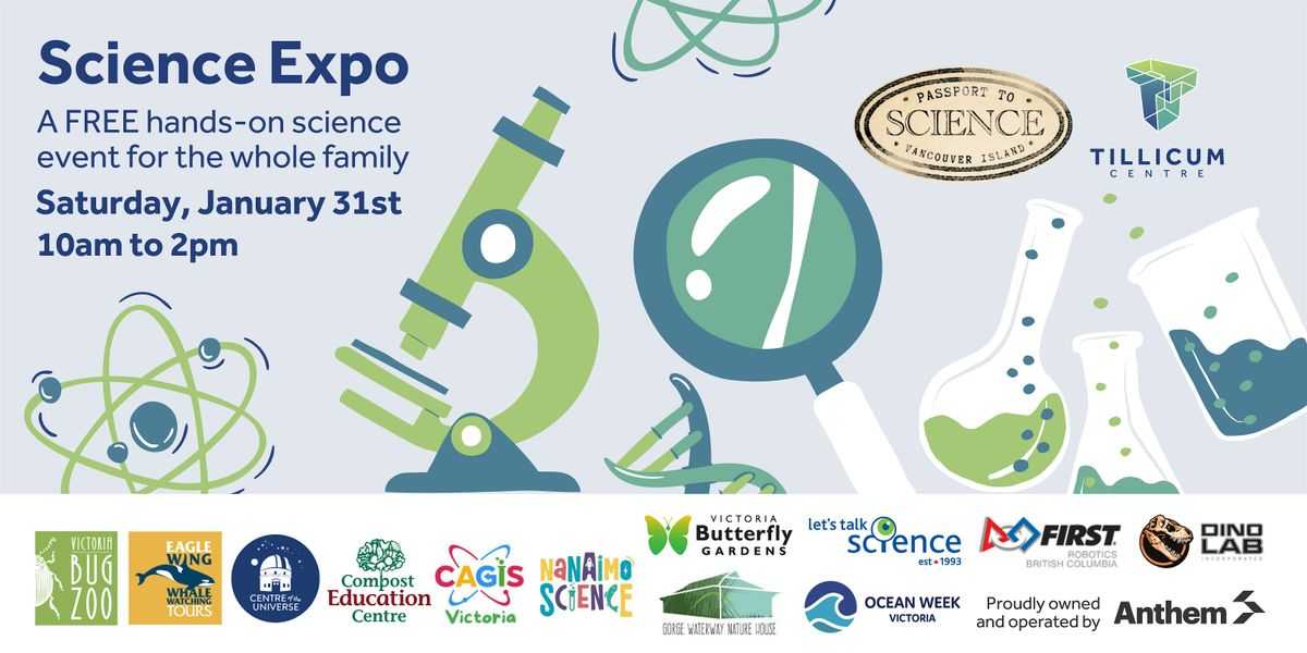 Science Expoo Picture Passport to Science Expo, Tillicum Centre, Victoria, 31 January 2026