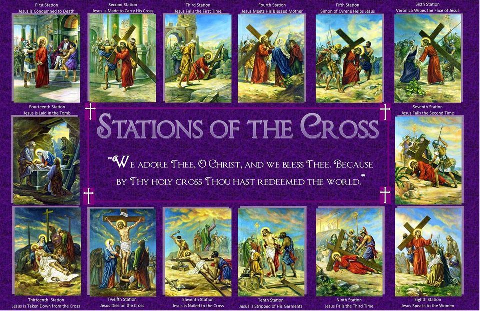STATIONS OF THE CROSS GOOD FRIDAY, Nativity of the Blessed Virgin