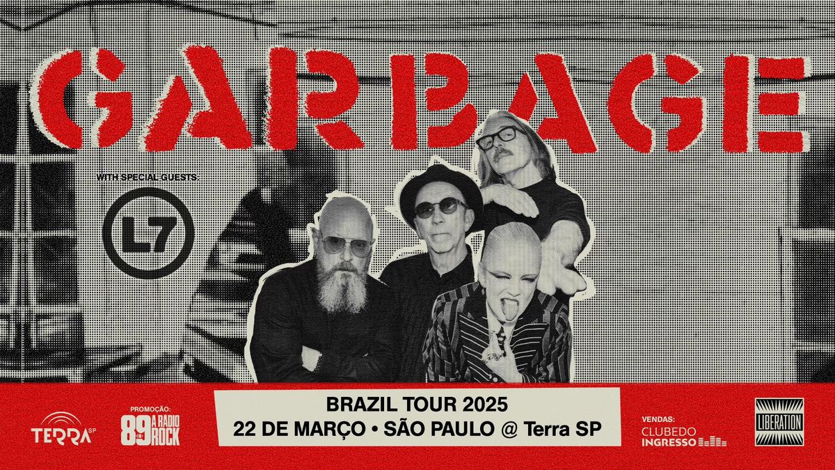 Garbage e L7 em S\u00e3o Paulo - 2025